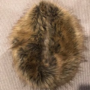 Faux fur scarf
